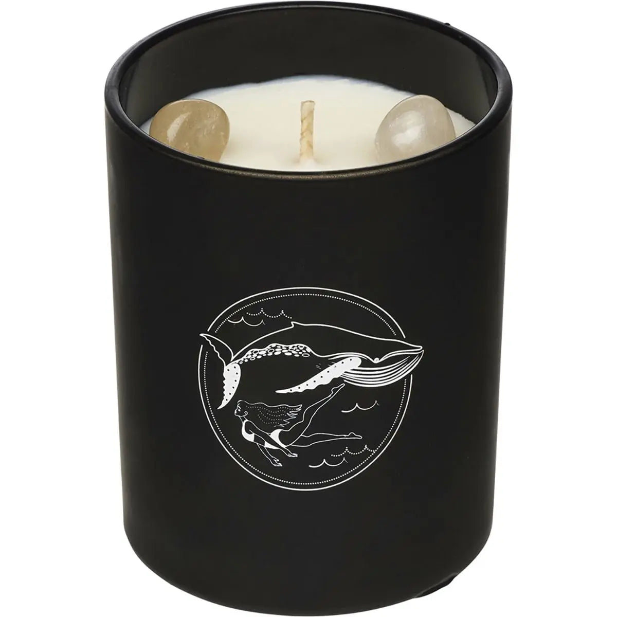 SUMMER SALT BODY Crystal Infused Soy Candle Clear Quartz - Coconut & Lime 1 SUMMER SALT BODY