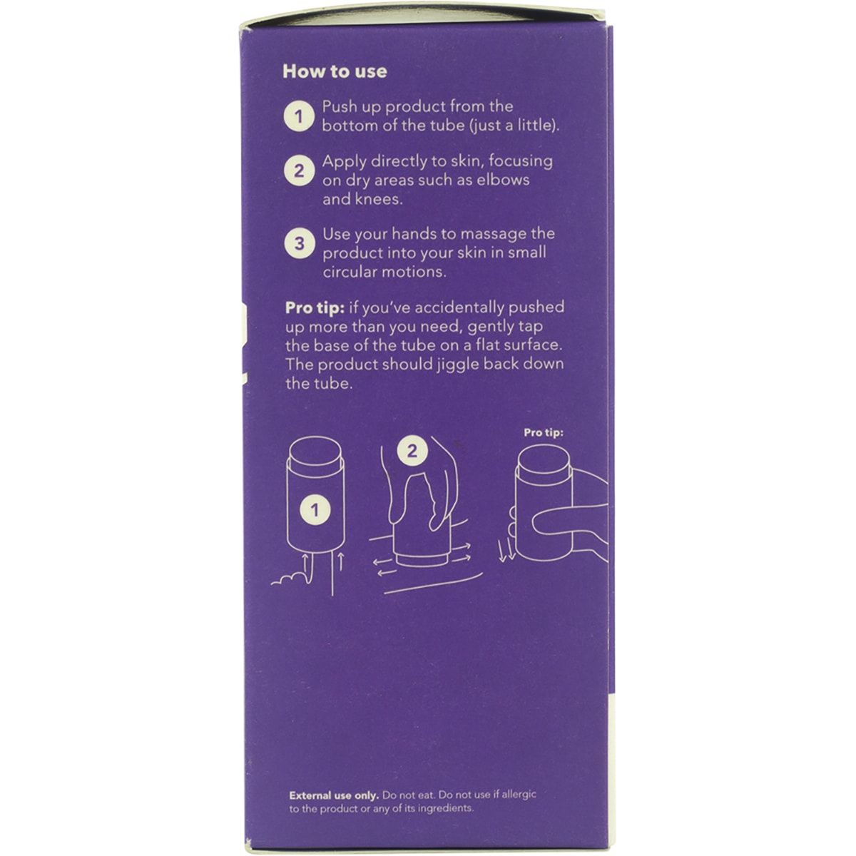 ETHIQUE Solid Body Cream Stick Lavender & Vanilla 100g ETHIQUE
