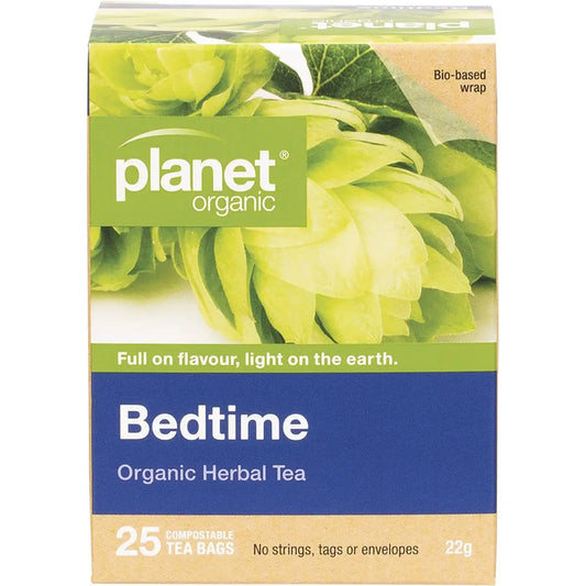 PLANET ORGANIC Herbal Tea Bags Bedtime 25 PLANET ORGANIC