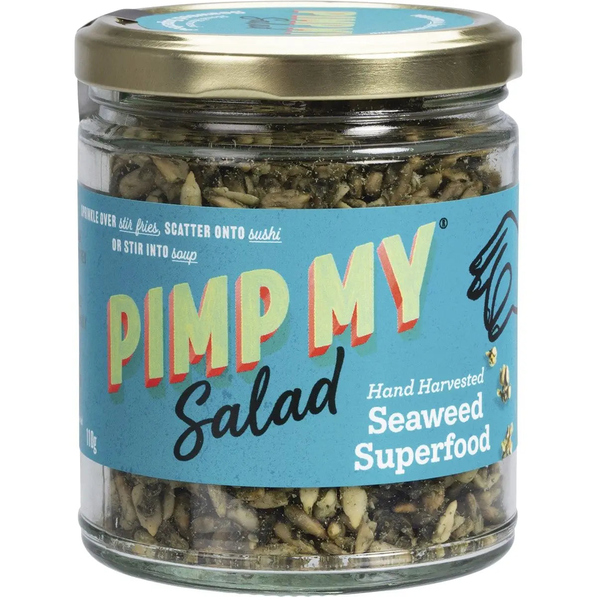 EXTRAORDINARY FOODS Pimp My Salad Sea Superfoods Sprinkles 110g EXTRAORDINARY FOODS