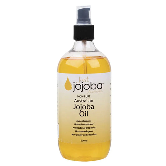JUST JOJOBA AUST Pure Australian Jojoba Oil 500ml JUST JOJOBA