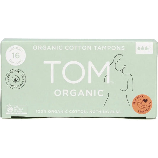 TOM ORGANIC Tampons Regular 16 TOM ORGANIC