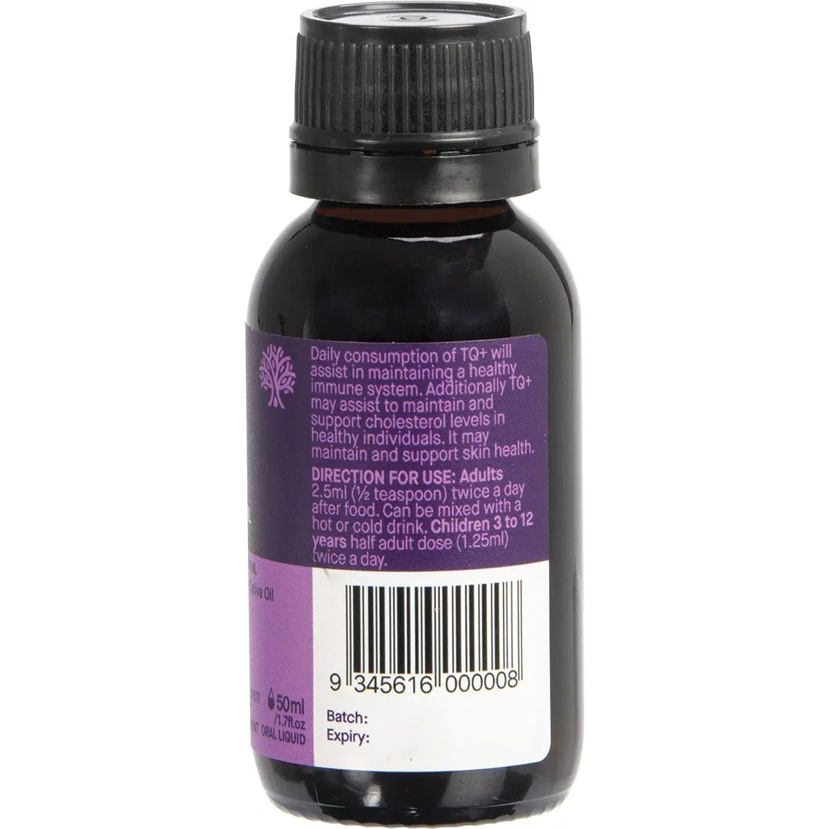 Hab Shifa TQ+ Organic Black Seed Oil 50ml HAB