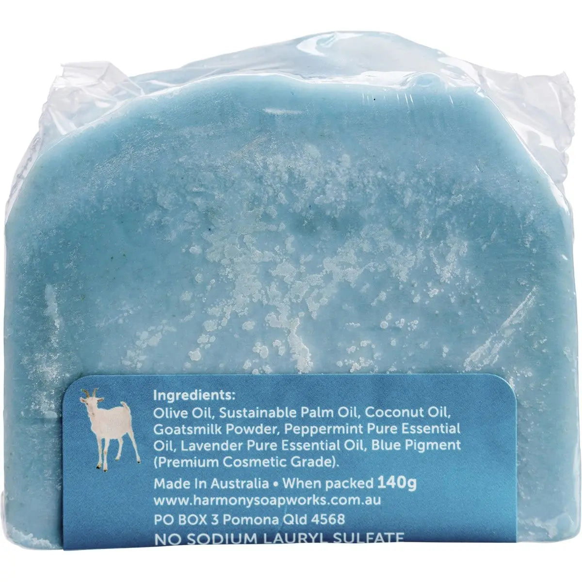 Harmony Soapworks Goat's Milk Soap Peppermint & Lavender 140g HARMONY