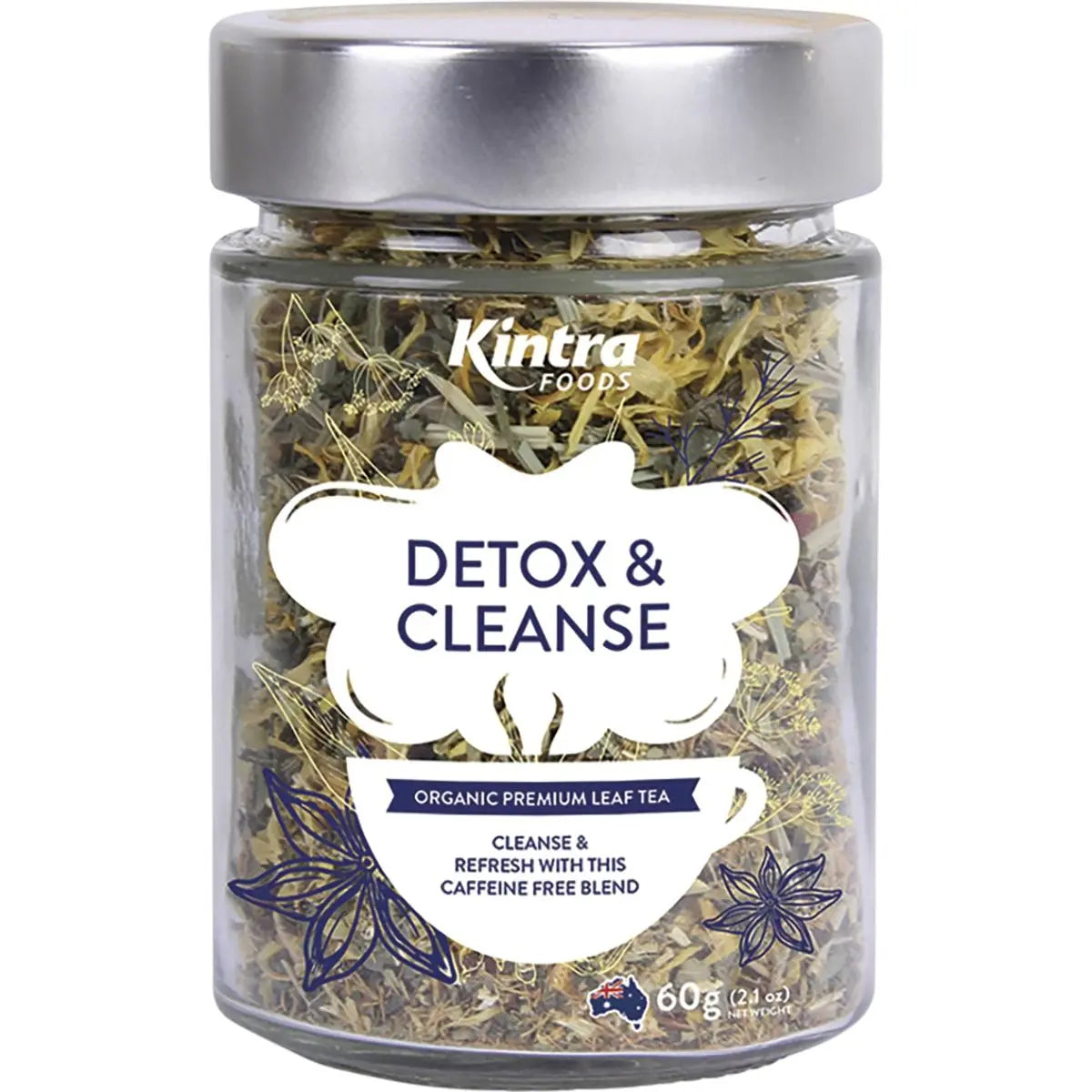 KINTRA FOODS Loose Leaf Tea Detox & Cleanse 60g KINTRA FOODS