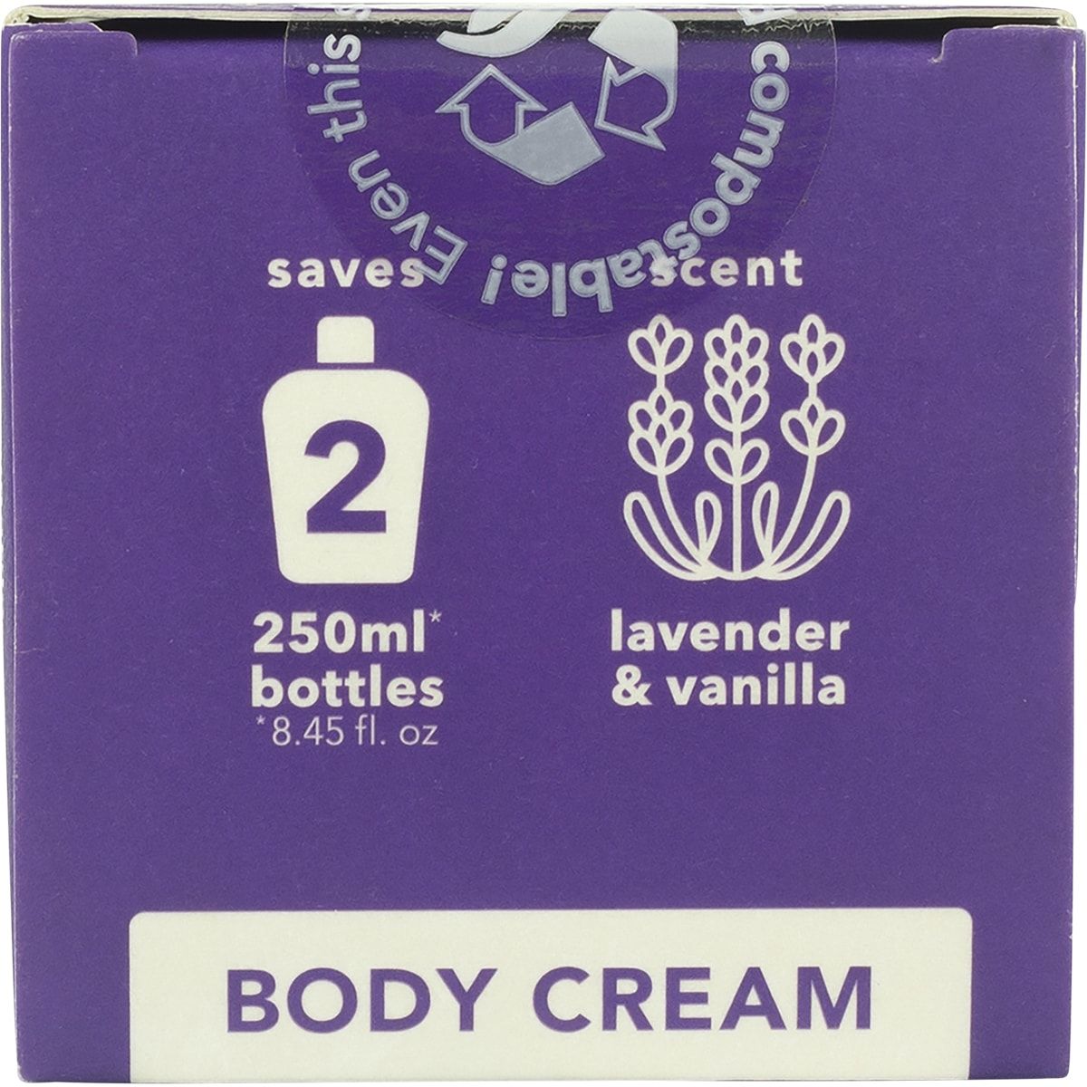 ETHIQUE Solid Body Cream Stick Lavender & Vanilla 100g ETHIQUE