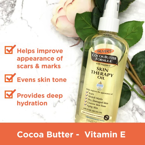 Palmer's Cocoa Butter Formula Skin Therapy Oil Rosehip Pink 150ml - Cutprice Online