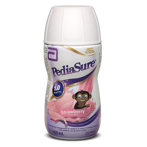PediaSure Ready To Drink Strawberry Flavour 200ml - Cutprice Online
