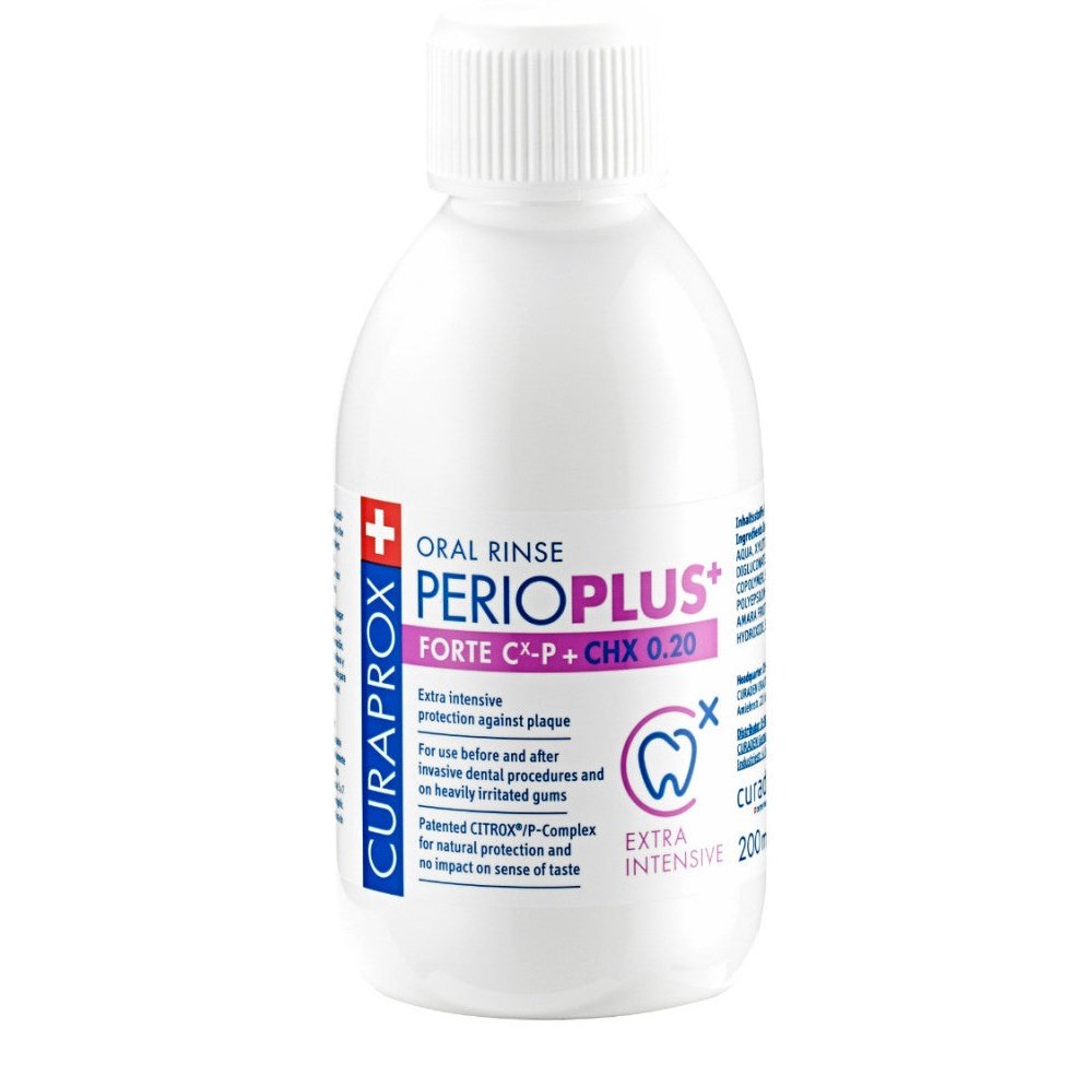 Curaprox Perio Plus Forte Mouthwash 200mL - Cutprice Online