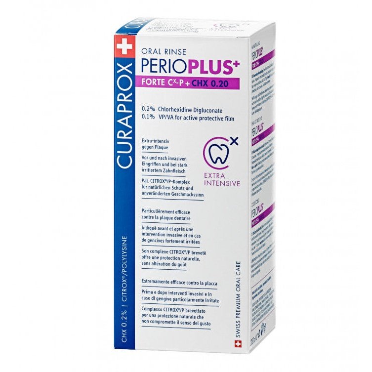 Curaprox Perio Plus Forte Mouthwash 200mL - Cutprice Online