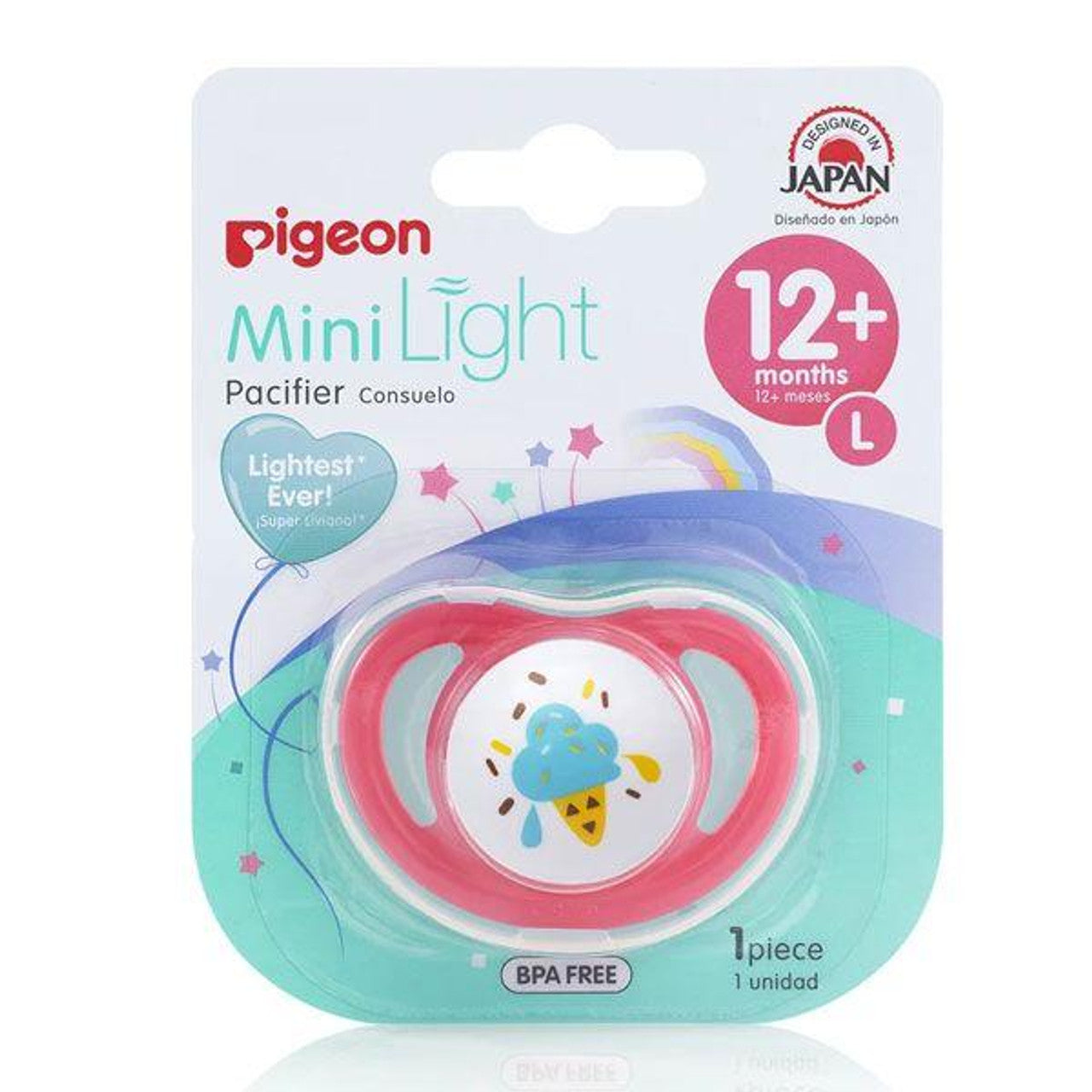 Pigeon MiniLight Pacifier Large 1 Pack - Cutprice Online