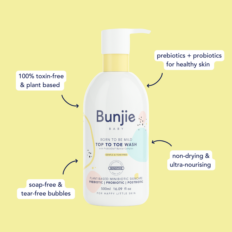 Bunjie Baby Wash Top to Toe 500ml - Cutprice Online