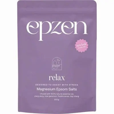 EPZEN Magnesium Bath Crystals Relax 900g EPZEN