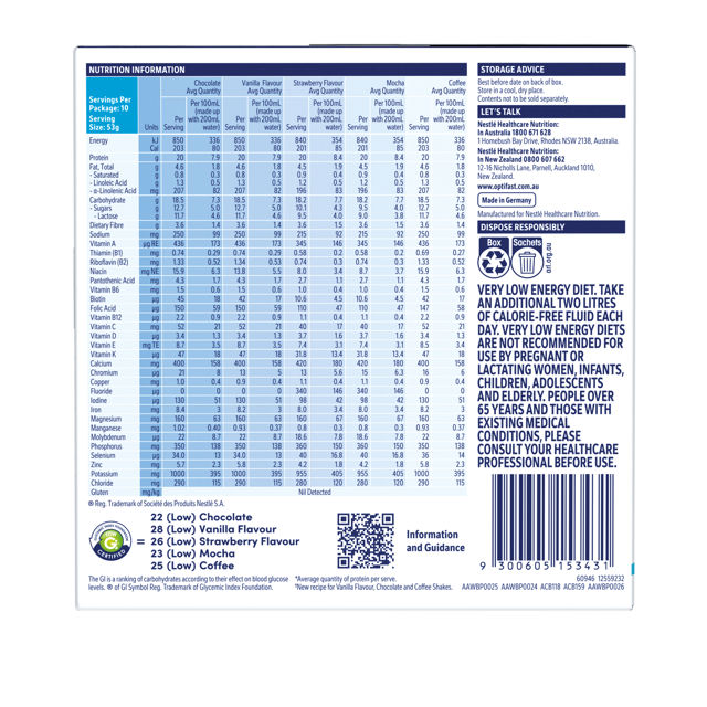 Optifast VLCD Shake Assorted Pack 10 x 53g - Cutprice Online