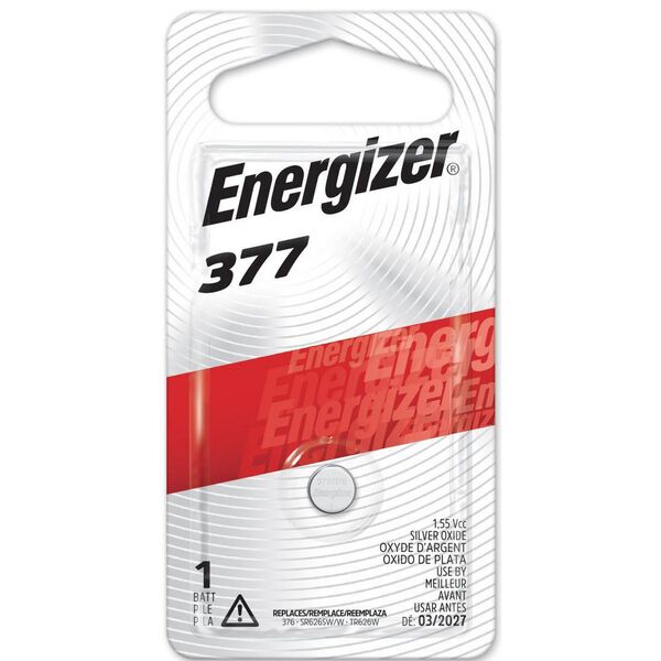 Energizer 377 Silver Oxide Button Battery - Cutprice Online