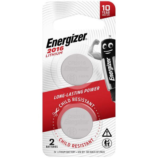 Energizer ECR 2016 Lithium BS Pack of 2 - Cutprice Online