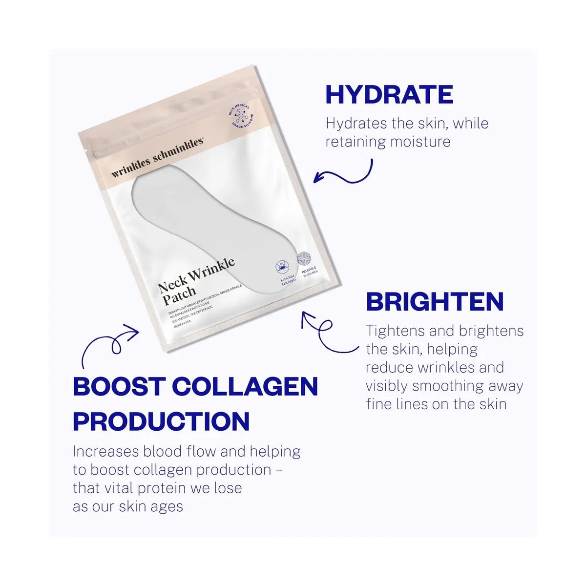 Wrinkles Schminkles Neck Wrinkle Patch Single - Cutprice Online