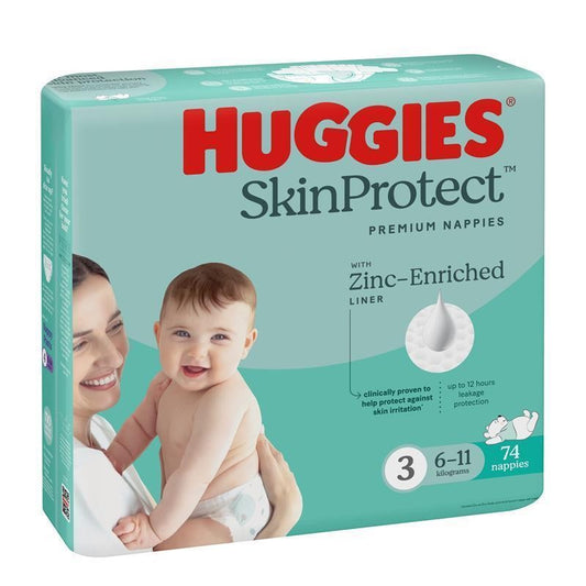 Huggies Skin Protect 74pk Stage 3