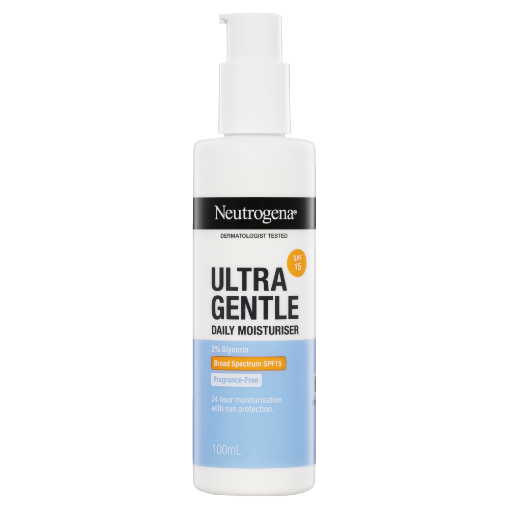 Neutrogena Ultra Gentle Daily Moisturiser SPF15 100mL - Cutprice Online