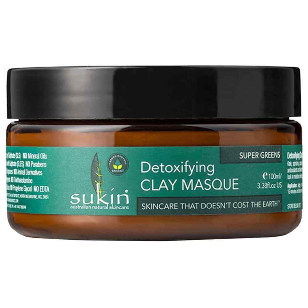 Sukin Super Greens Detoxifying Facial Clay Masque 100ml - Cutprice Online