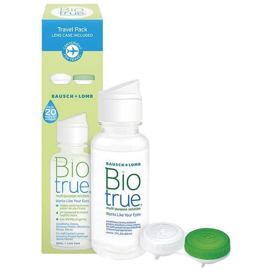 Bausch & Lomb Biotrue Multi-purpose Solution Travel Pack 60ml - Cutprice Online