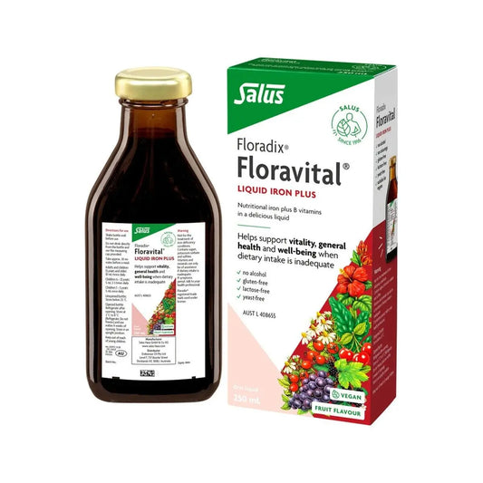 Floradix Floravital Liquid Iron Plus 250ml FLORADIX