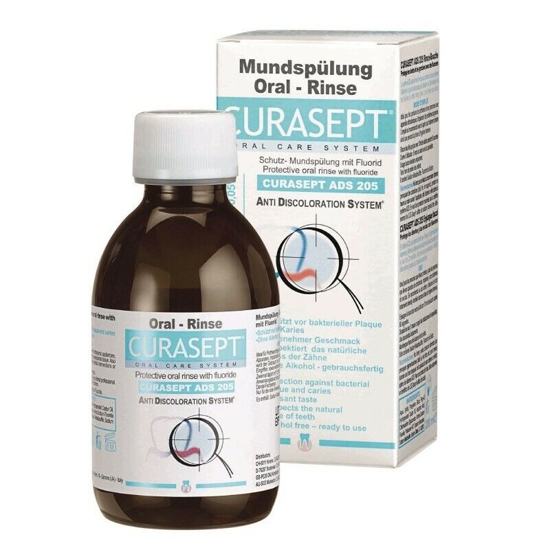 Curasept ADS 205 Chlorhexidine Mouth Rinse 200ml - Cutprice Online