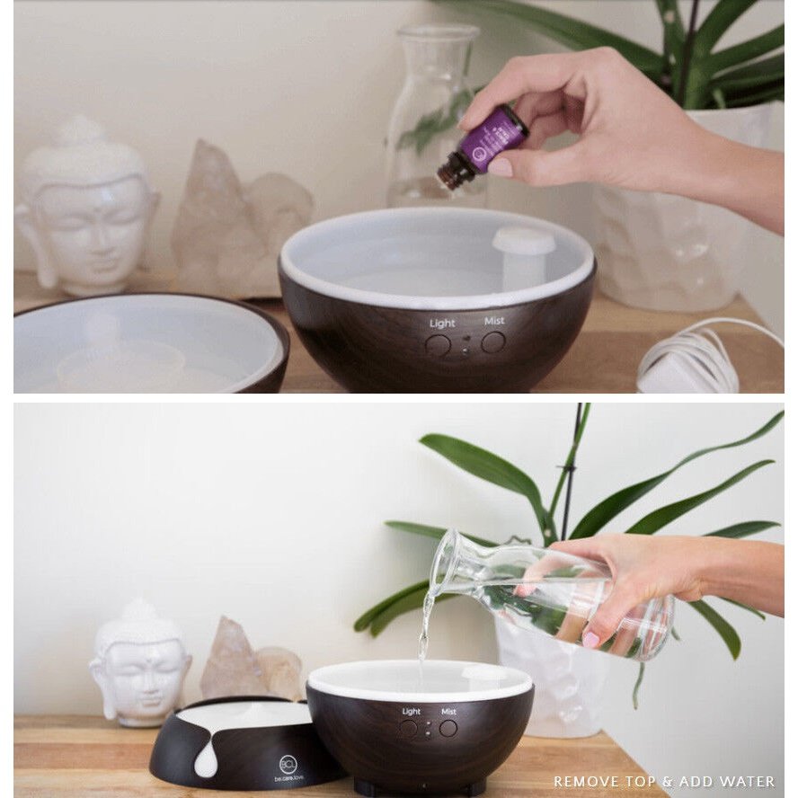 Aromamist Ultrasonic Mist Diffuser Woodgrain Anise - Cutprice Online