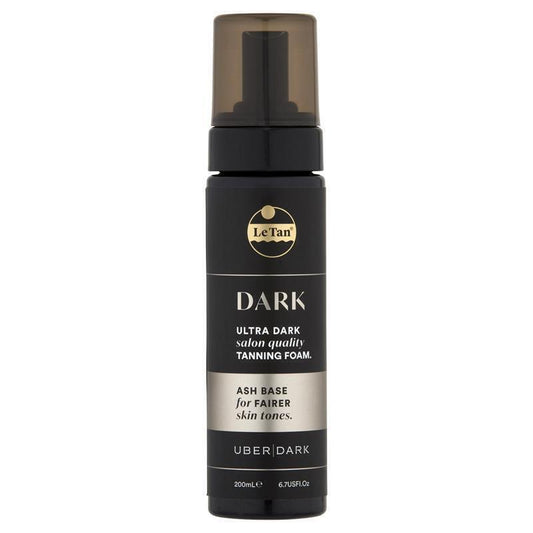 Le Tan Uber Dark Ash Base Foam 200ml - Cutprice Online