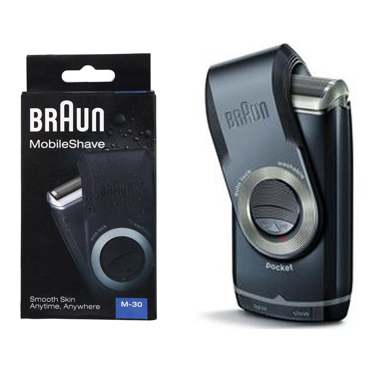 Braun M30 Mobile Shaver - Cutprice Online