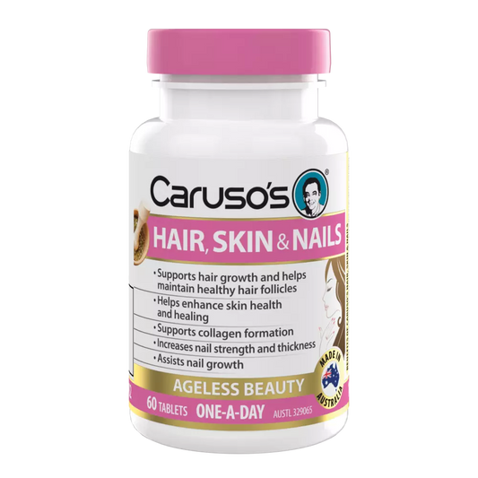 Caruso's Natural Health Hair Skin Nails 60 Tablets - Cutprice Online