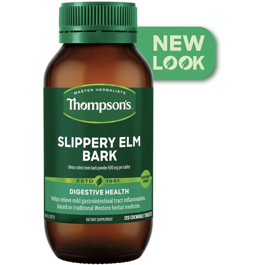 Thompson's Slippery Elm Bark 120 Chewable Tablets THOMPSON’S