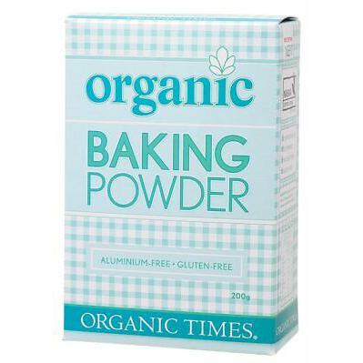 ORGANIC TIMES Baking Powder 200g - Cutprice Online