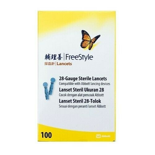 Abbott Freestyle Thin Lancets (28 Gauge) X 100 - Cutprice Online