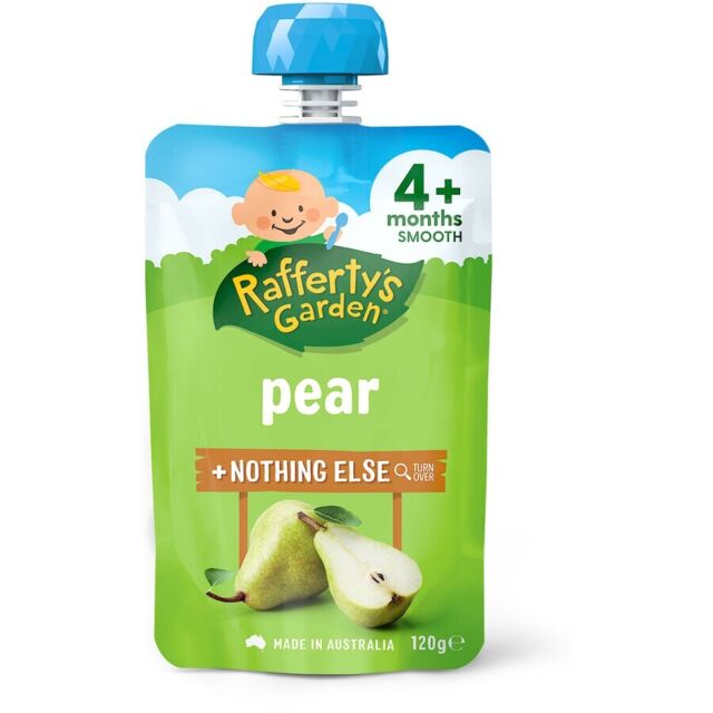 Raffertys Garden My First Pear 4+months 120g - Cutprice Online