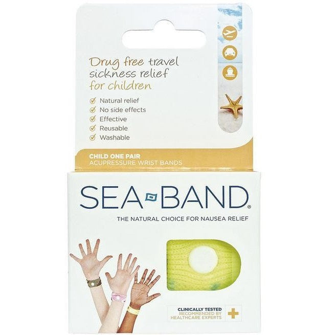 Sea-Band Acupressure Wristband (Child Size) X 1 Pair - Cutprice Online