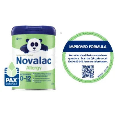 Novalac Allergy Premium Infant Formula 0-12 Months 800g