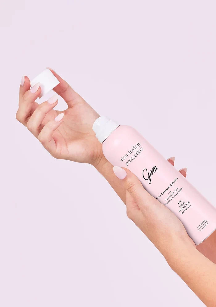 Gem Skin-Loving Salted Caramel and Vanilla Deodorant Spray 127g