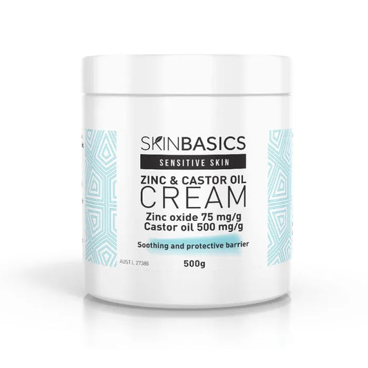 Skin Basics Zinc & Castor Oil Cream 500g