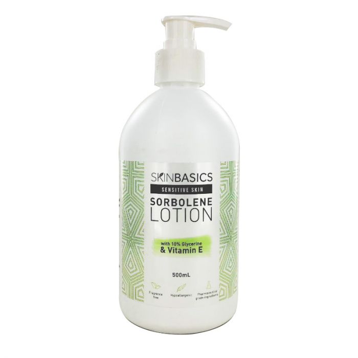 Skin Basics Refreshing Sorbolene Lotion with 10% Glycerine and Vitamin E Pump 500ml - Cutprice Online