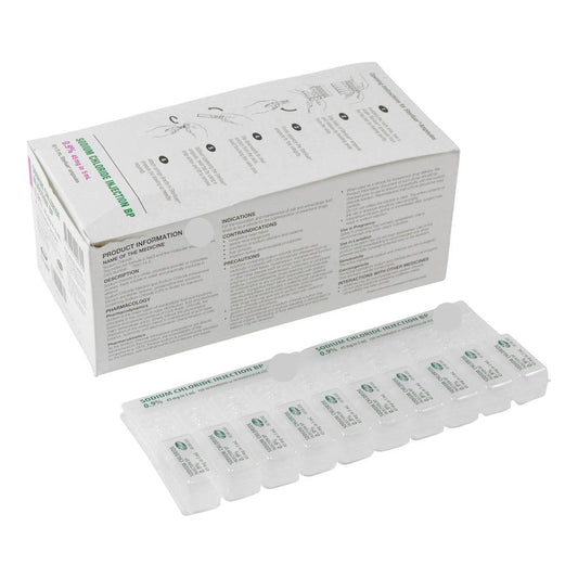 Sodium Chloride for Injection 0.9% 5ml  Box (50) PFIZER