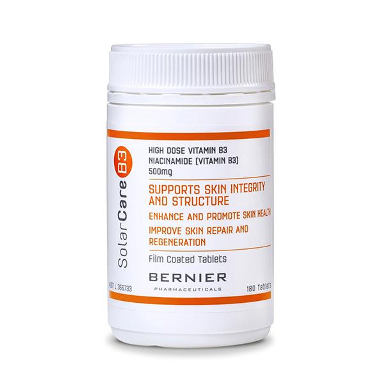 Solarcare B3 High Dose Vitamin B3 180 Tablets - Cutprice Online