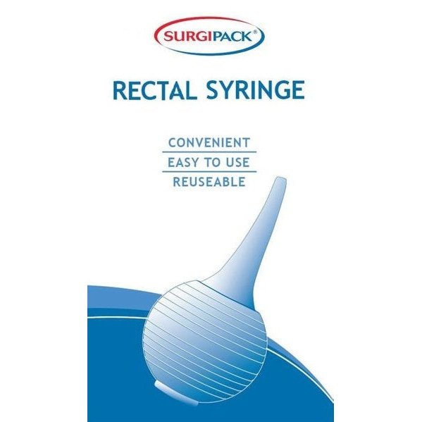 SurgiPack Rectal Rubber Syringe 100ml - Cutprice Online
