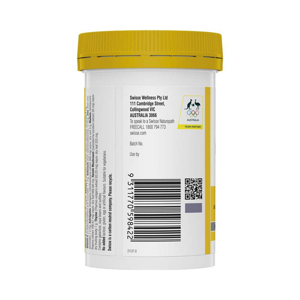 Swisse Ultiboost Lung Health Support 90 Tablets - Cutprice Online