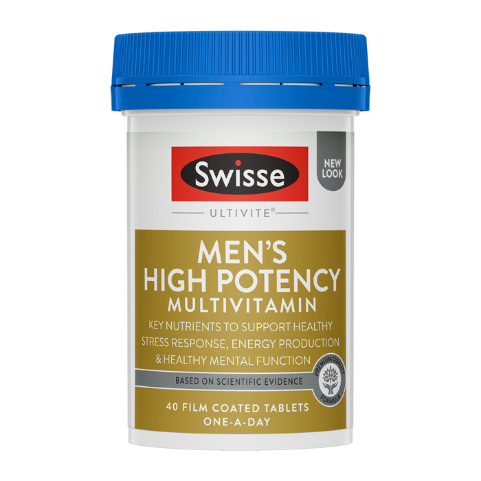 Swisse Men's Ultivite Power Multivitamin 40 Tablets - Cutprice Online