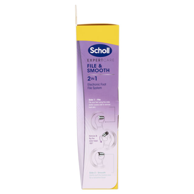 Scholl Expert Care 2in1 Eletronic Foot File System - Cutprice Online