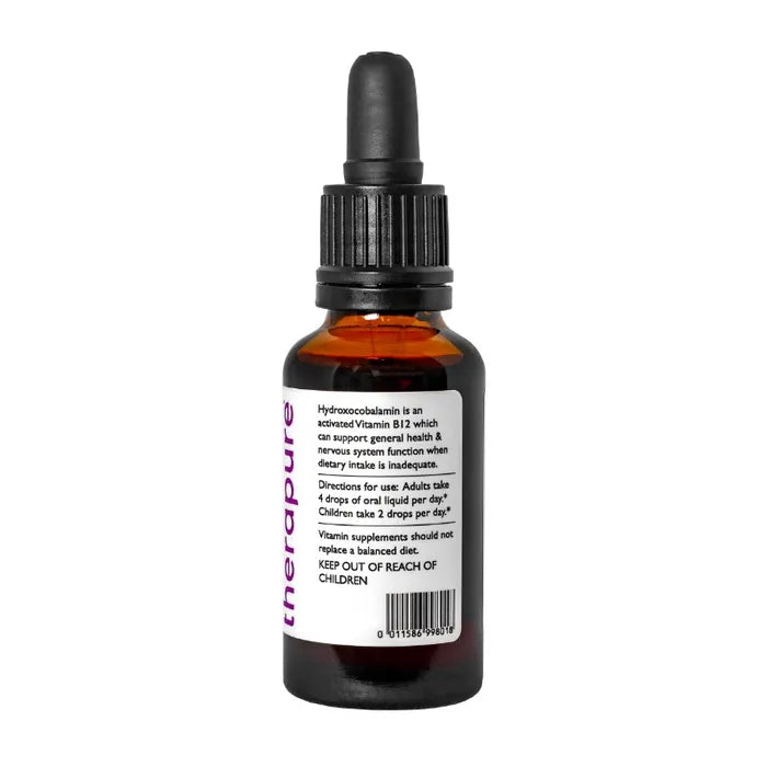 Therapure By MTHFR Wellbeing Hydroxy B12 100 Drops 30ML - Cutprice Online