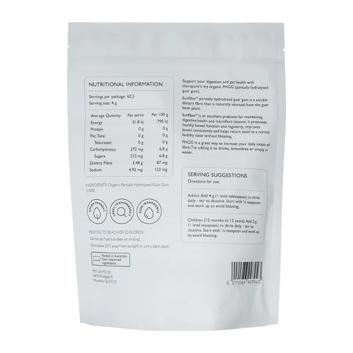 Therapure MTHFR Wellbeing My Organic PHGG 250G - Cutprice Online