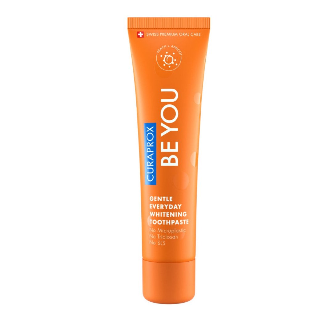 Curaprox Be You Peach & Apricot Whitening Toothpaste 60ml - Cutprice Online