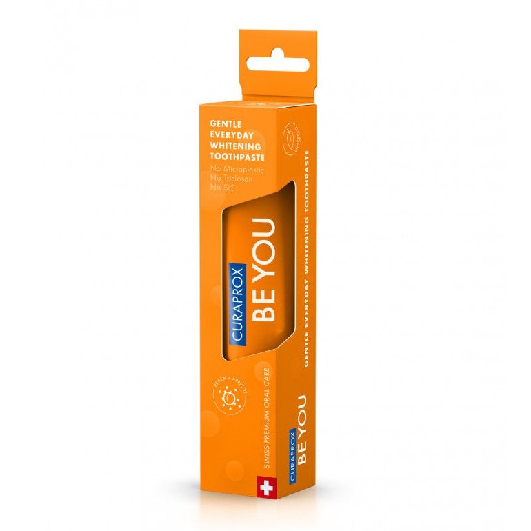 Curaprox Be You Peach & Apricot Whitening Toothpaste 60ml - Cutprice Online